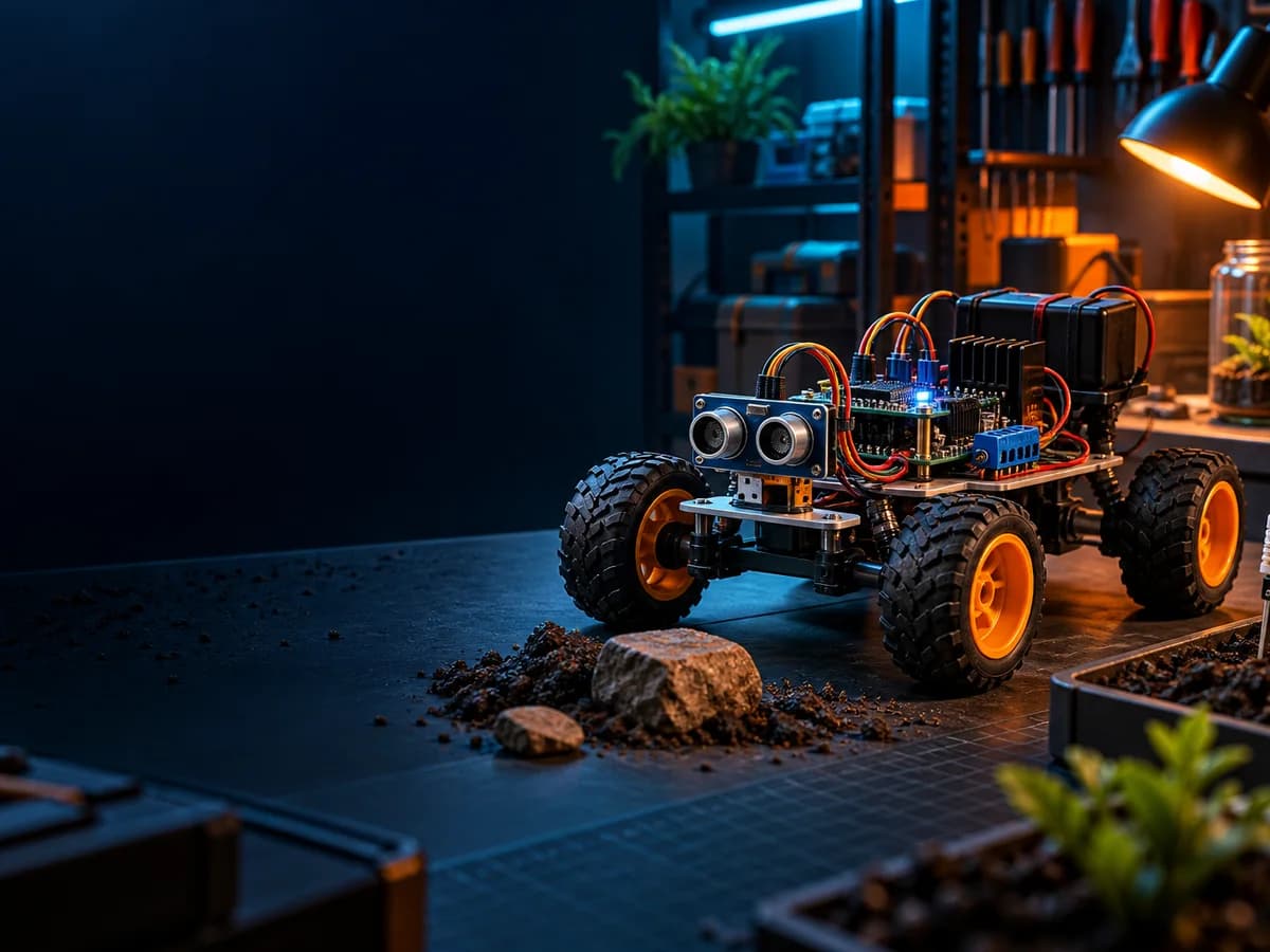 Autonomous rover environmental monitoring project