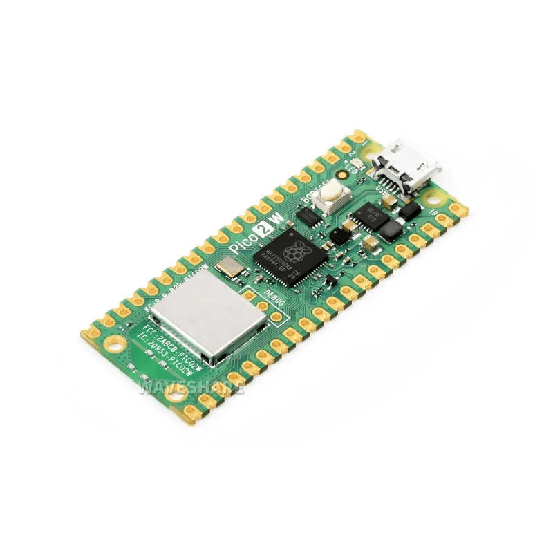 Raspberry Pi Pico 2 W – Dual-Core RP2350 with WiFi & Bluetooth