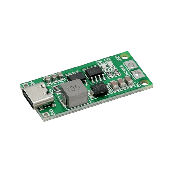 4S 16.8V 2A 18650 Lithium Battery Charger Module (USB Type-C)