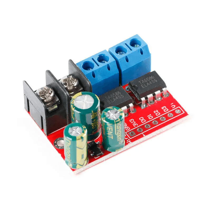 TA6586 3V-14V 5A Dual Channel DC Motor Drive Module with PWM Speed Regulation Super L298N ZK-5AD