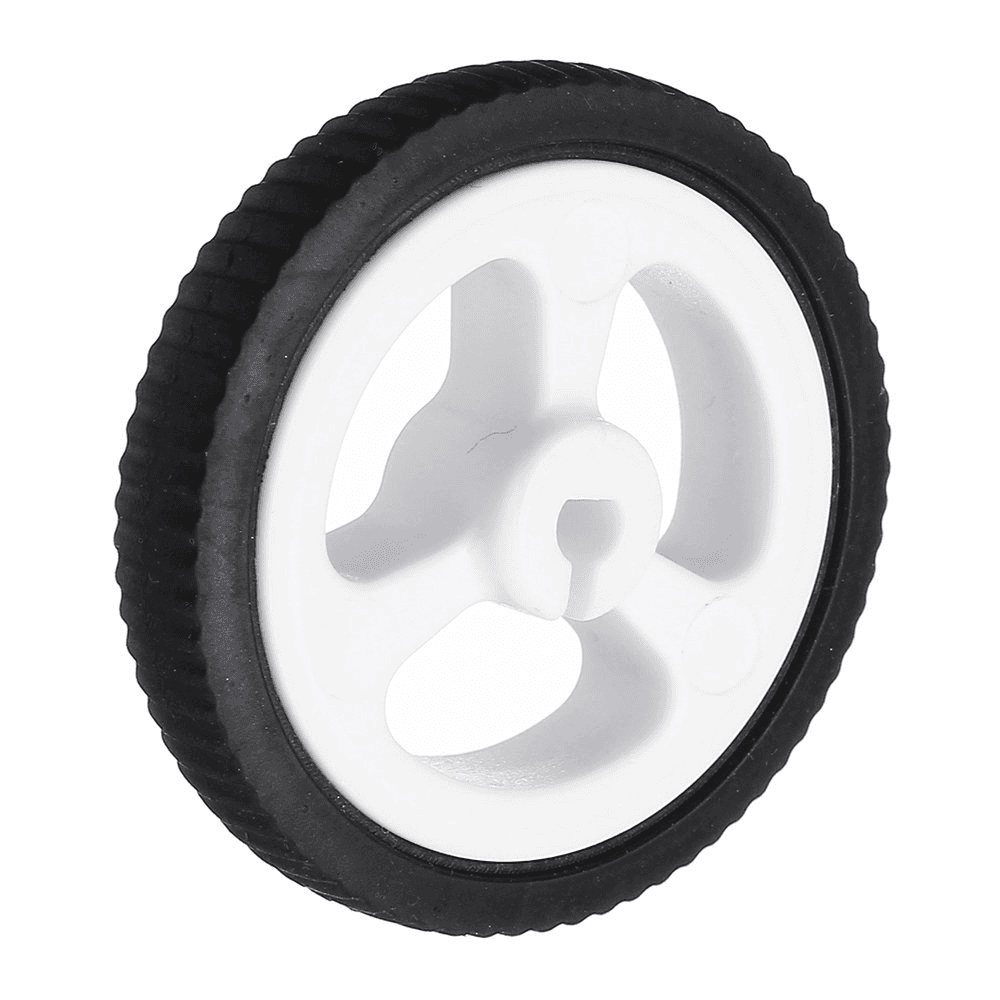 34mm Mini Car N20 Motor Rubber Small Wheel