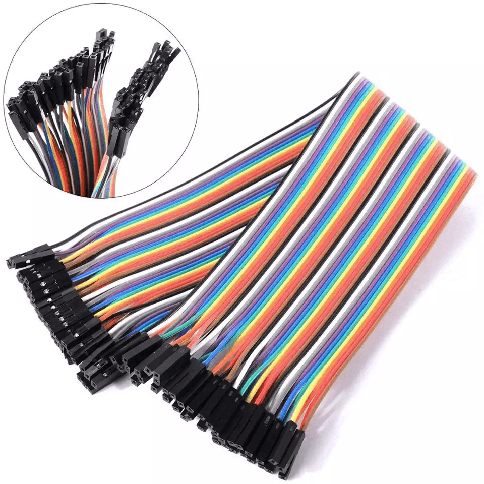 Jumper Wire 20 Cm Female to Female – Set of 40