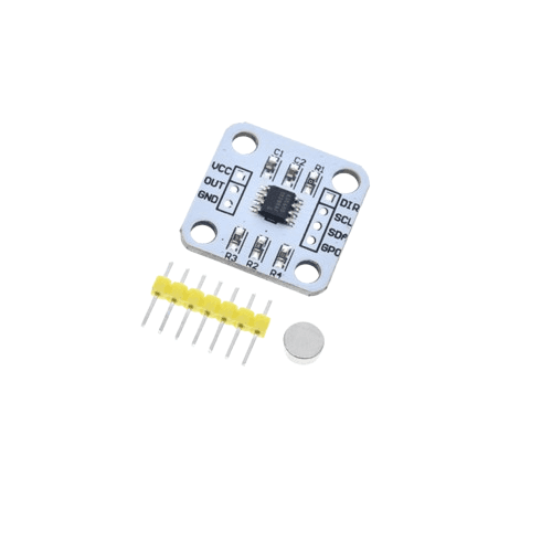 AS5600 Absolute Encoder Module 12 Bit Precision Angle Measurement Sensor with Magnet Wheel