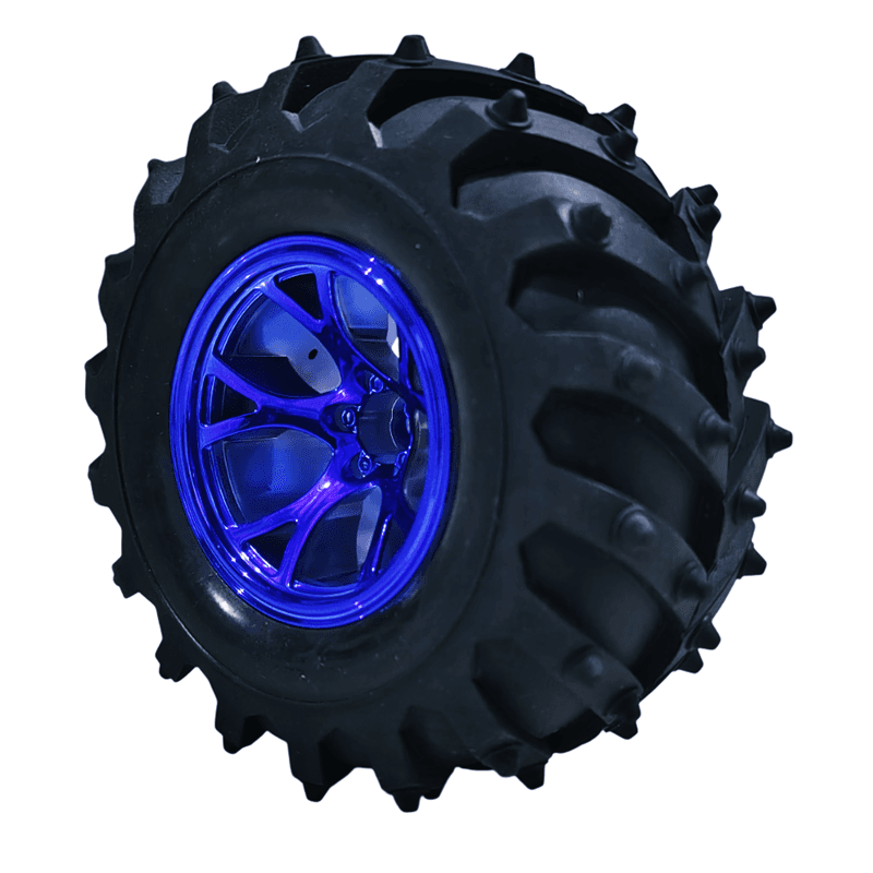 130mm Robot Wheel for All Terrain and DIY Robotics