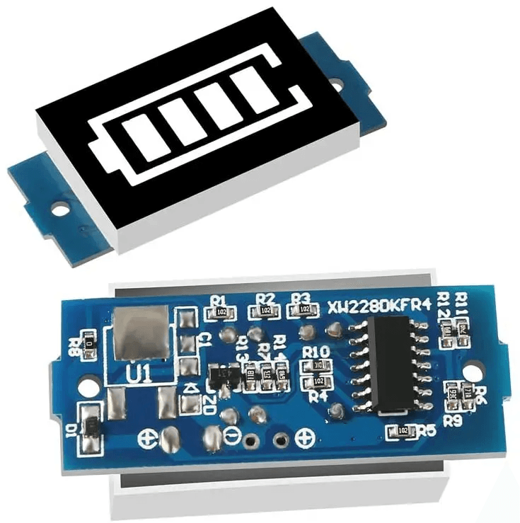 2S 18650 Li-Po Lithium Battery Capacity Indicator Module