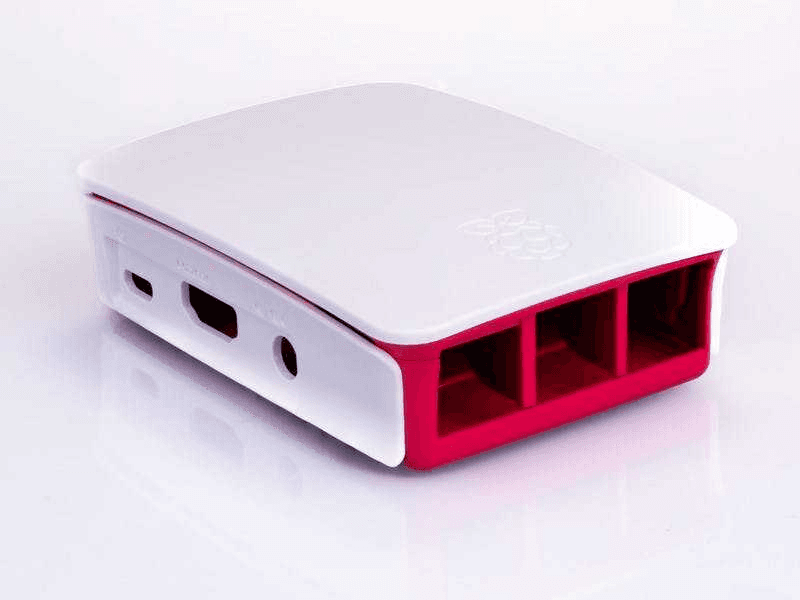 Raspberry Pi 3 Case For Raspberry Pi 3 Model B /B+ Red and White