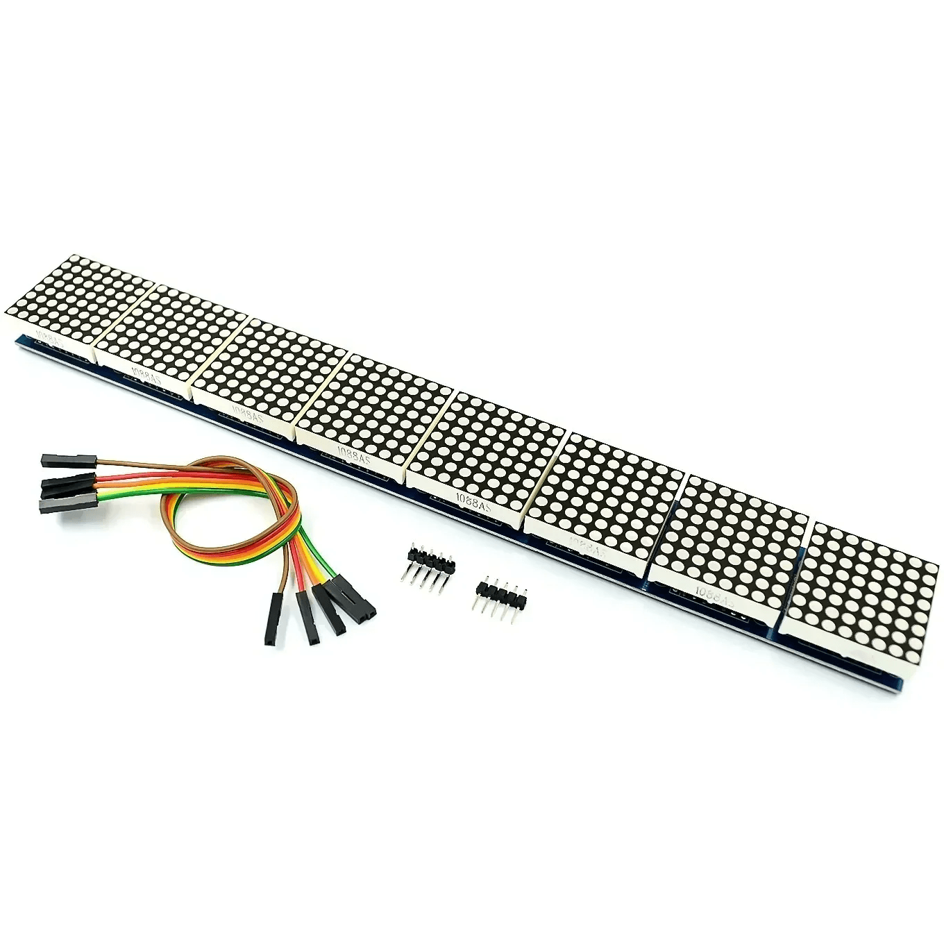 MAX7219 8×8 8-in-1 LED Dot Matrix Display Module