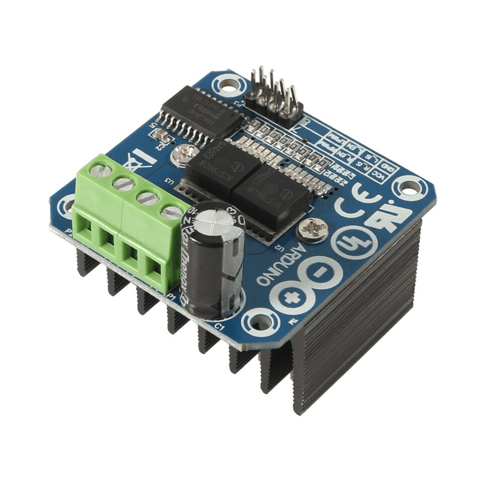 BTS7960 – 43A 6V-27V High Current Motor Driver Module for DIY Electric Smart Car