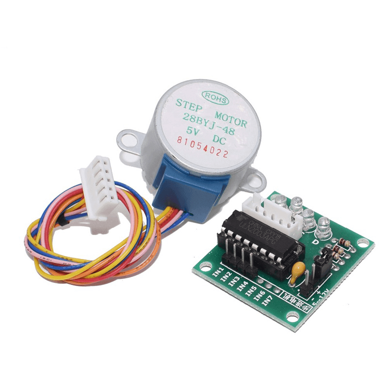 28BYJ-48 5V DC Geared Stepper Motor With ULN2003 Driver Board