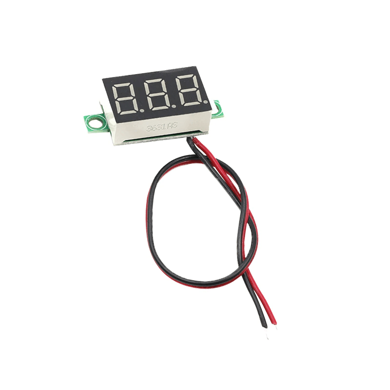 Digital DC Mini Voltmeter 4.7 V to 32V 0.36 inch – 2 Wire Module
