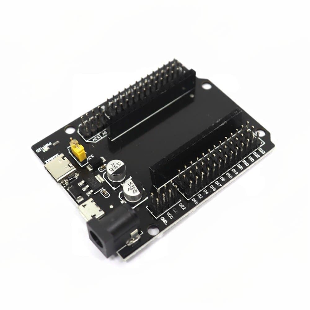 30Pin ESP32 Expansion Board with Type-C USB and Micro USB Dual Interface for ESP32 ESP-32 ESP-32S Development Board
