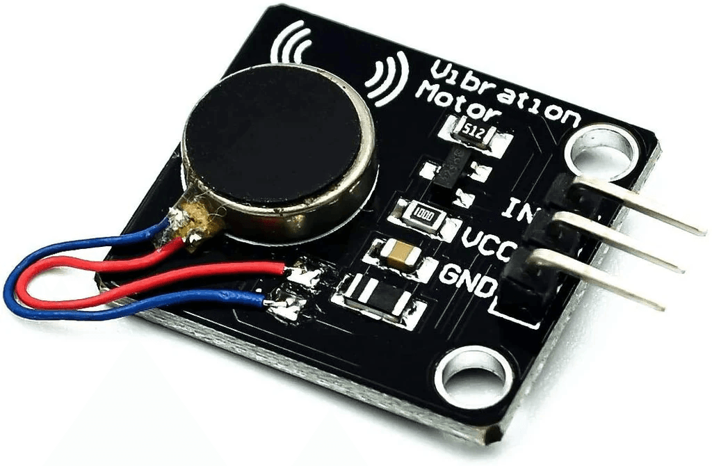 DC Vibration Motor Module – High Intensity Haptic Feedback (Black)