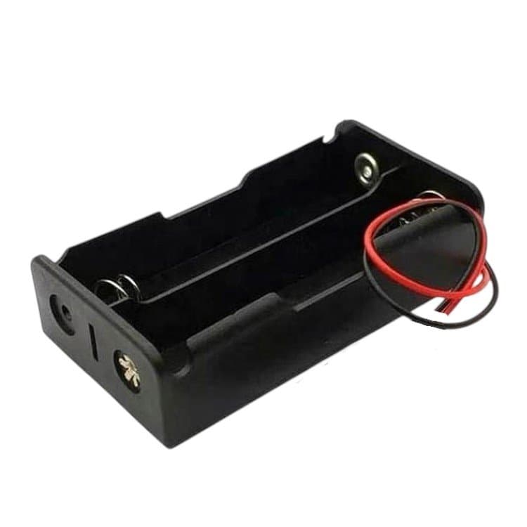 2 Cell 18650 Battery Holder Case