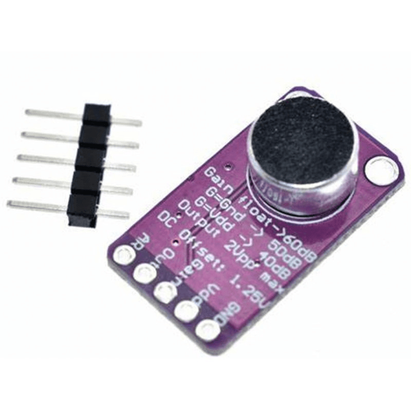 Max9814 Microphone Amplifier AGC Auto Gain Control Module