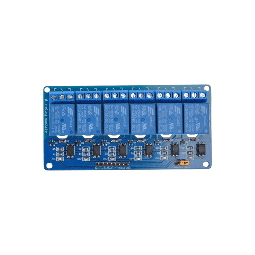 5V 6 Channel Relay Module with OptoCoupler