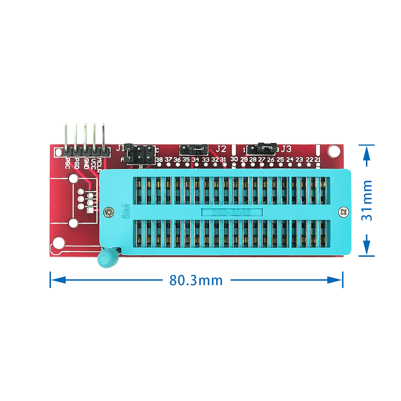 PIC ICD2 PICKit 2 PICKIT 3 Programming Adapter For Programming PIC microcontrollers