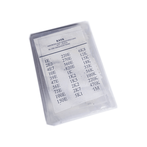 Assorted SMD Resistors Box (1206)- 150 pcs