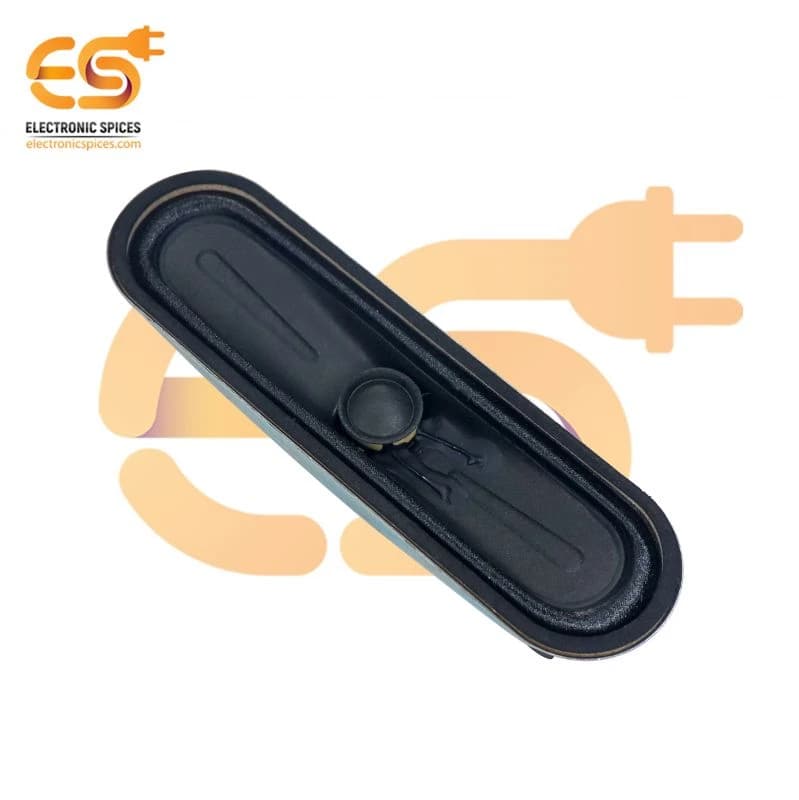 8 Ohm 10W Stereo Bass Speaker for Home Audio Oval Shaped Speaker Metal Body (5.1x1.1)inch
