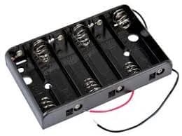 6 AA Battery Holder