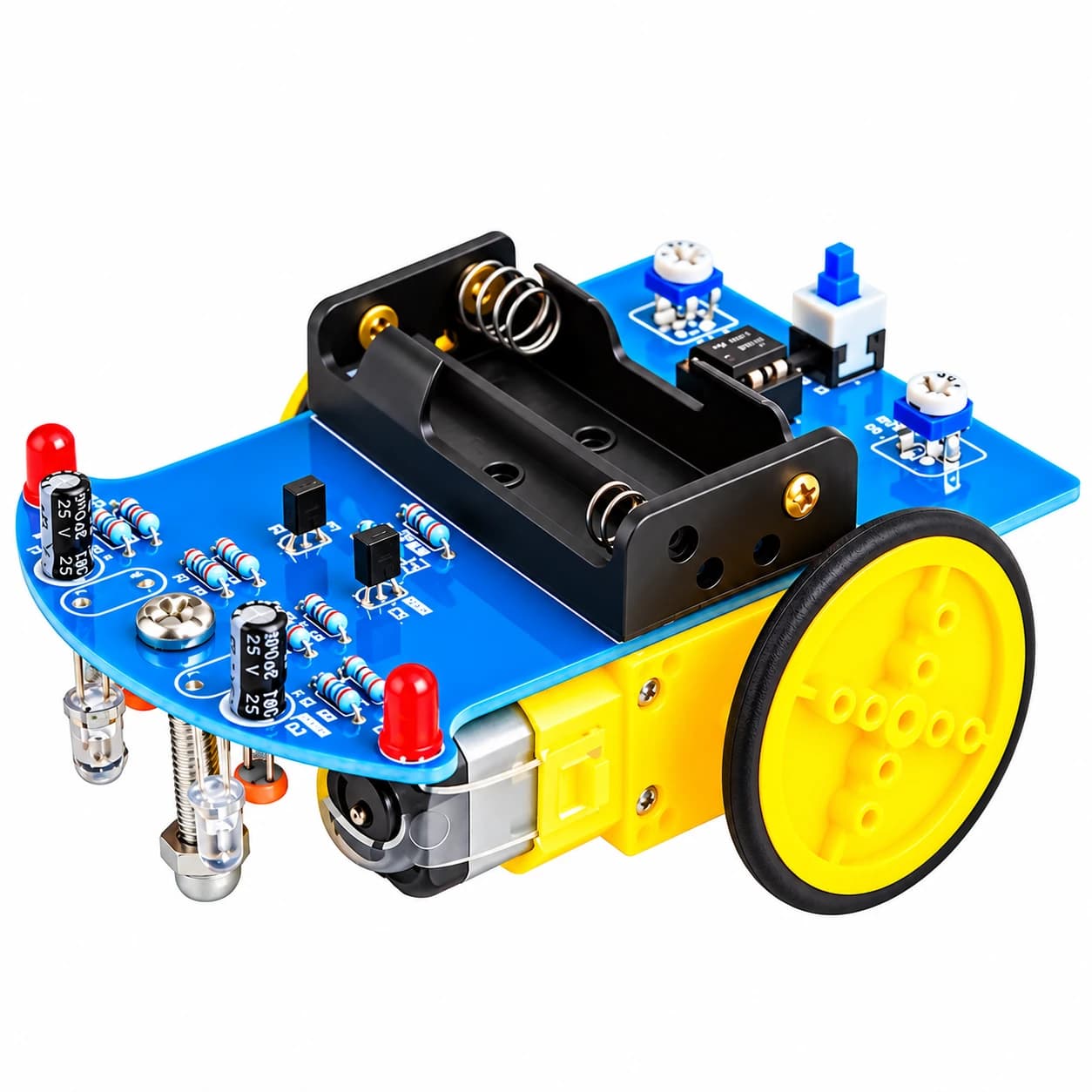 Intelligent Line Follower Robot Car Kit – No Coding Required/Tracing Car Kit