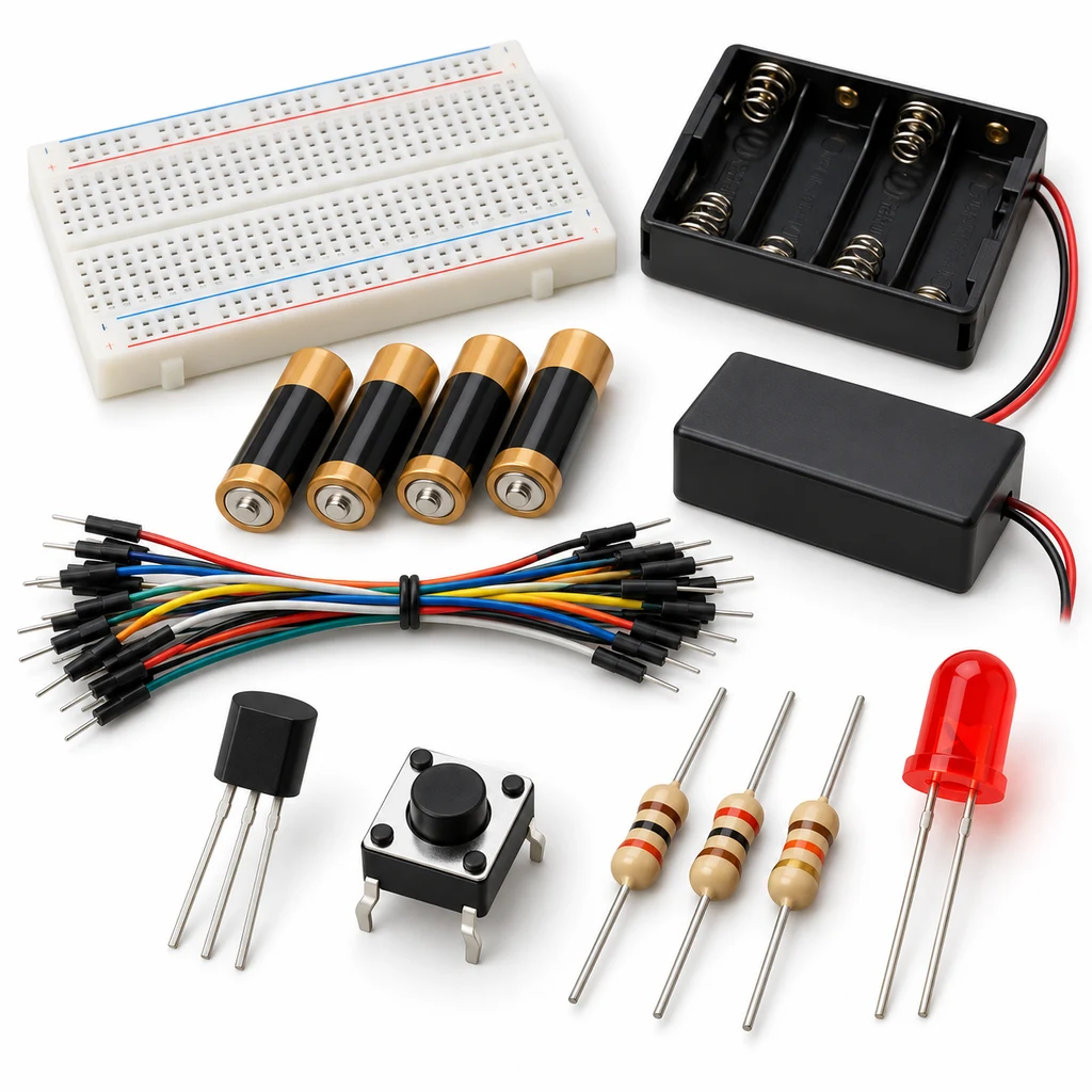 Transistor Light Switch Kit | TechyTron